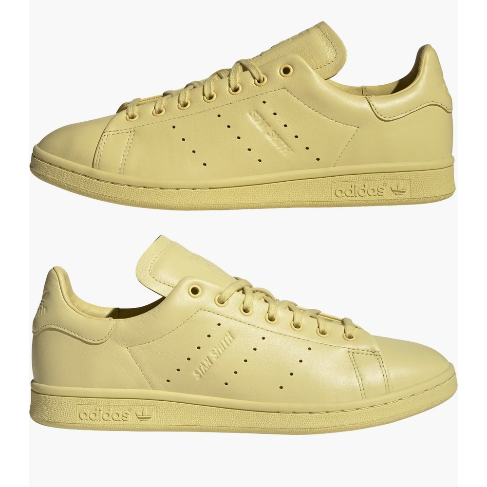 Adidas Stan Smith Yellow Sneakers Stan Smith Lux Shoes - Picture 4 of 6